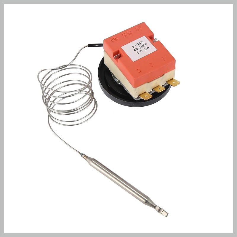 RATCHROLL 12V Electric Radiator Fan Thermostat Controller Kit Liquid Expansion Temperature Control Switch for Car Replacement Car Parts - Image 4